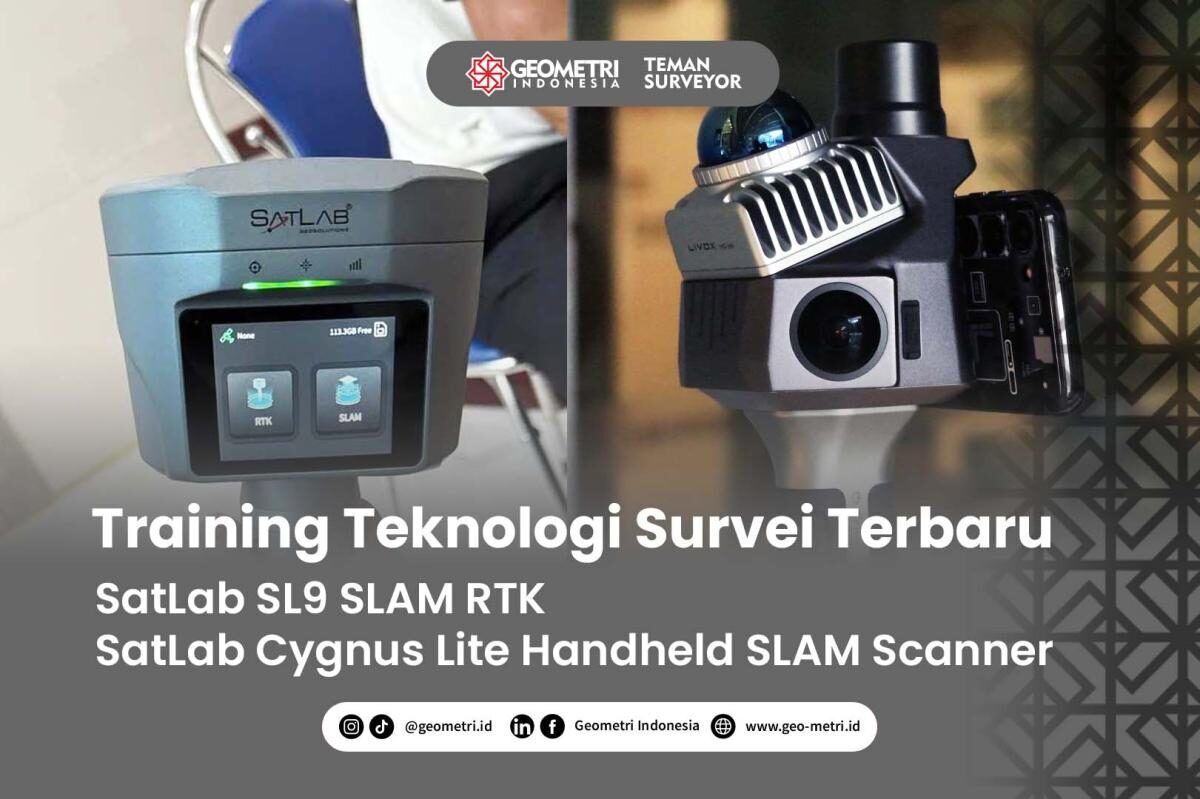 Tim Geometri Indonesia Mengikuti Training Teknologi Survei Terbaru SatLab di JakartaTim Geometri Indonesia Mengikuti Training Teknologi Survei Terbaru SatLab di Jakarta
