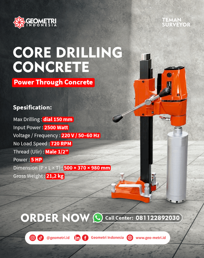 Core Drilling Concrete: Solusi Pengeboran Beton Presisi untuk Proyek Konstruksi Modern