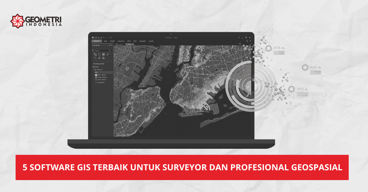 5 Software GIS Terbaik untuk Surveyor dan Profesional Geospasial