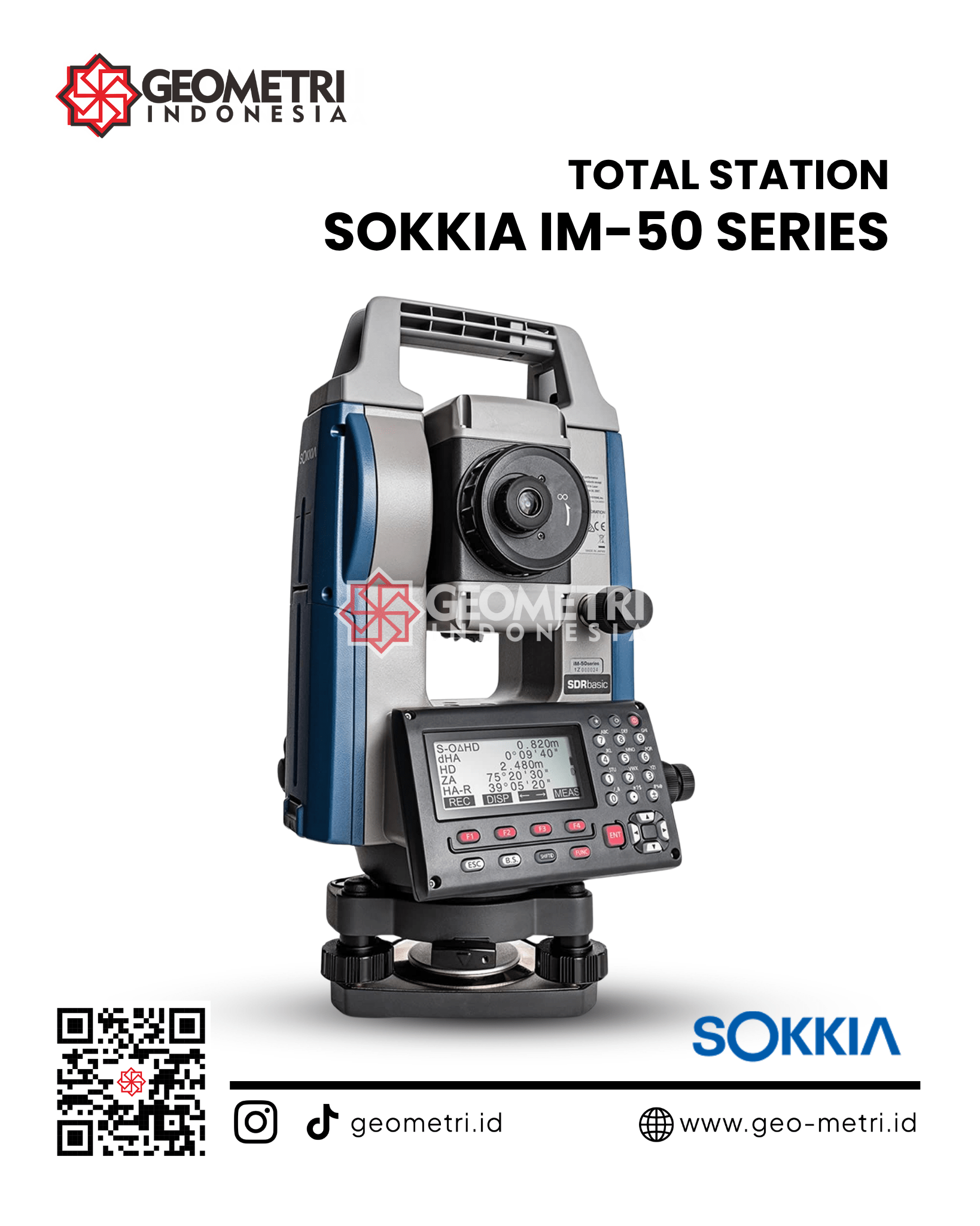 Total Station Sokkia IM-50 Series