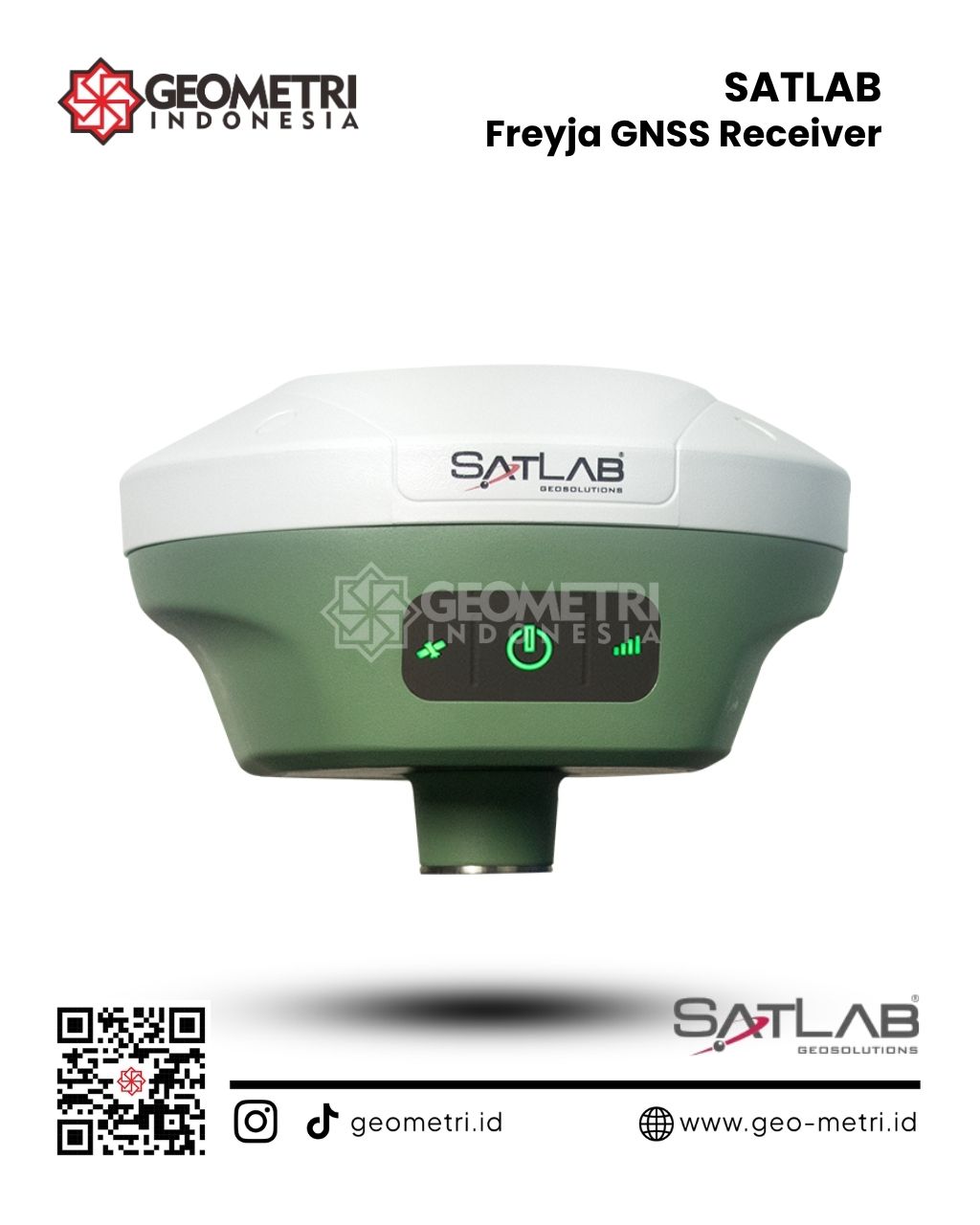 Gambar SatLab Freyja GNSS Receiver